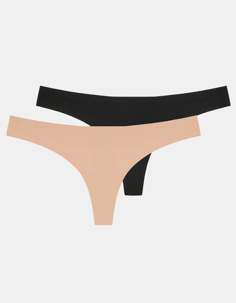 2-Pack Seamless Thongs