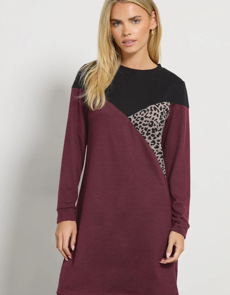 Petite Leopard Print Dress