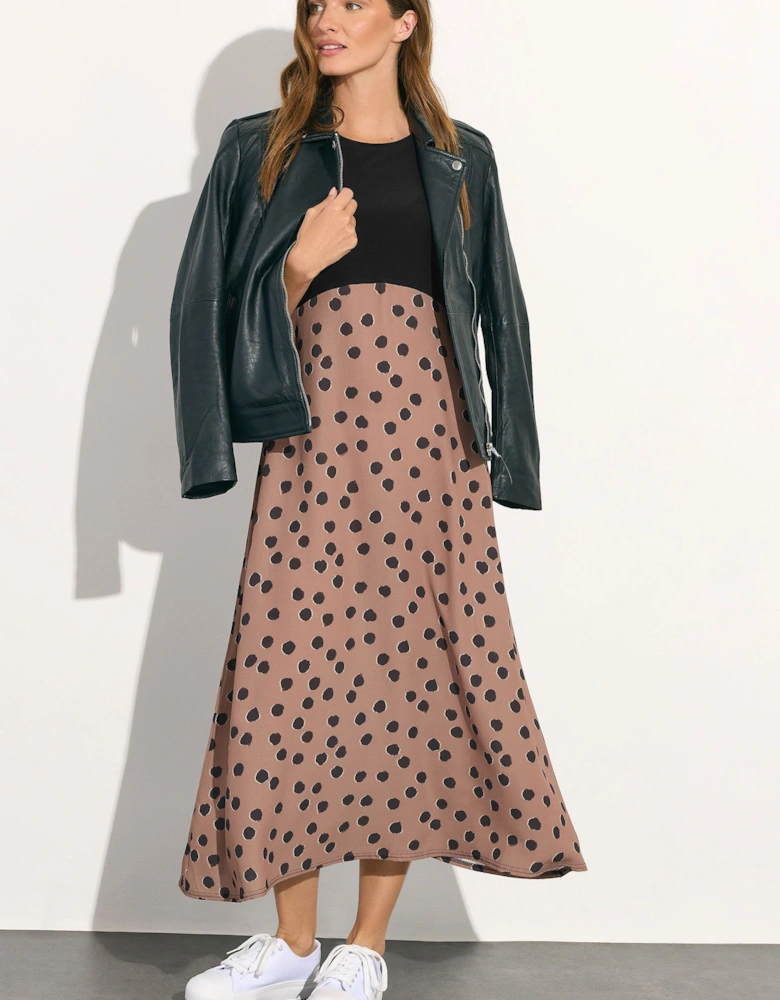 Spot 2 In 1 Maxi Dress