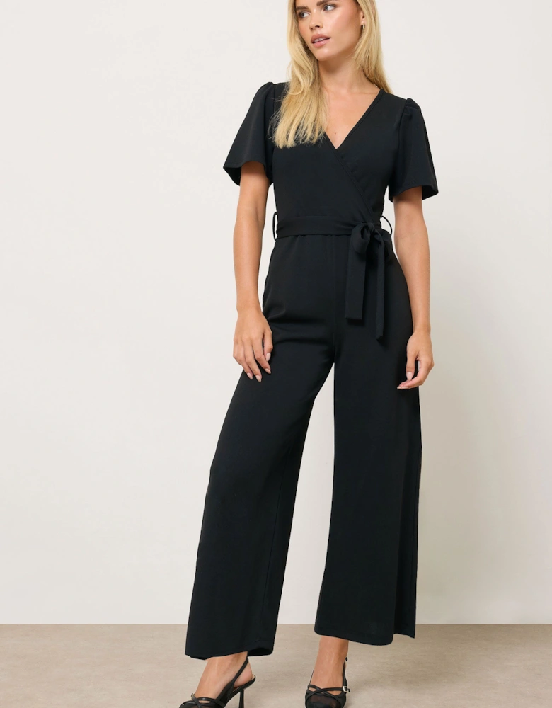 Petite Cropped Jumpsuit