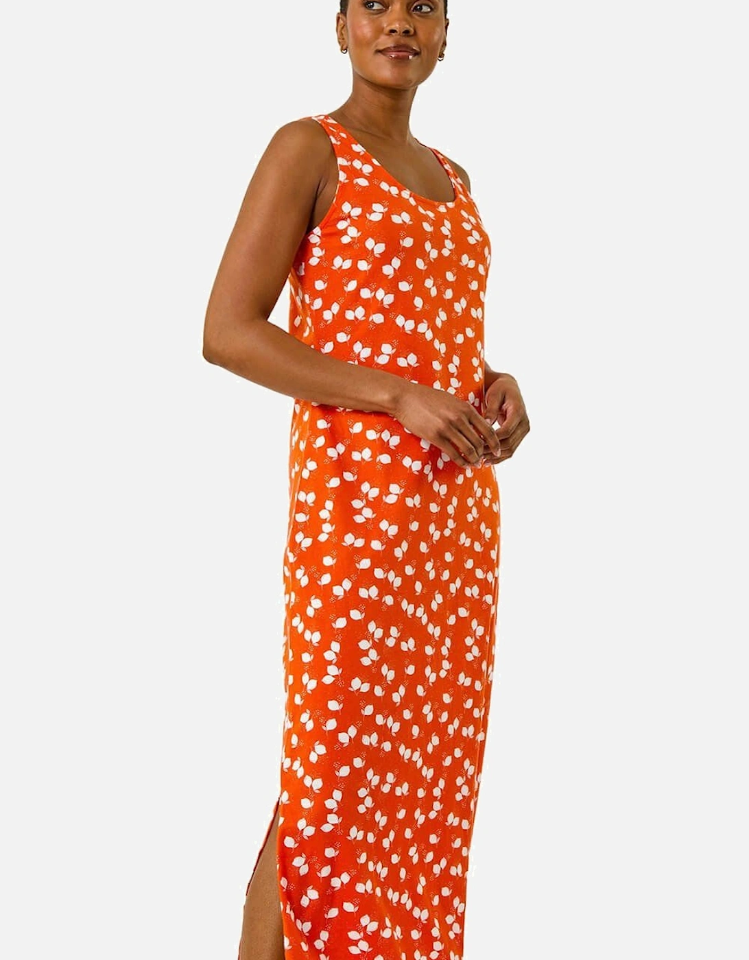 Lemon Print Midi Dress, 2 of 1