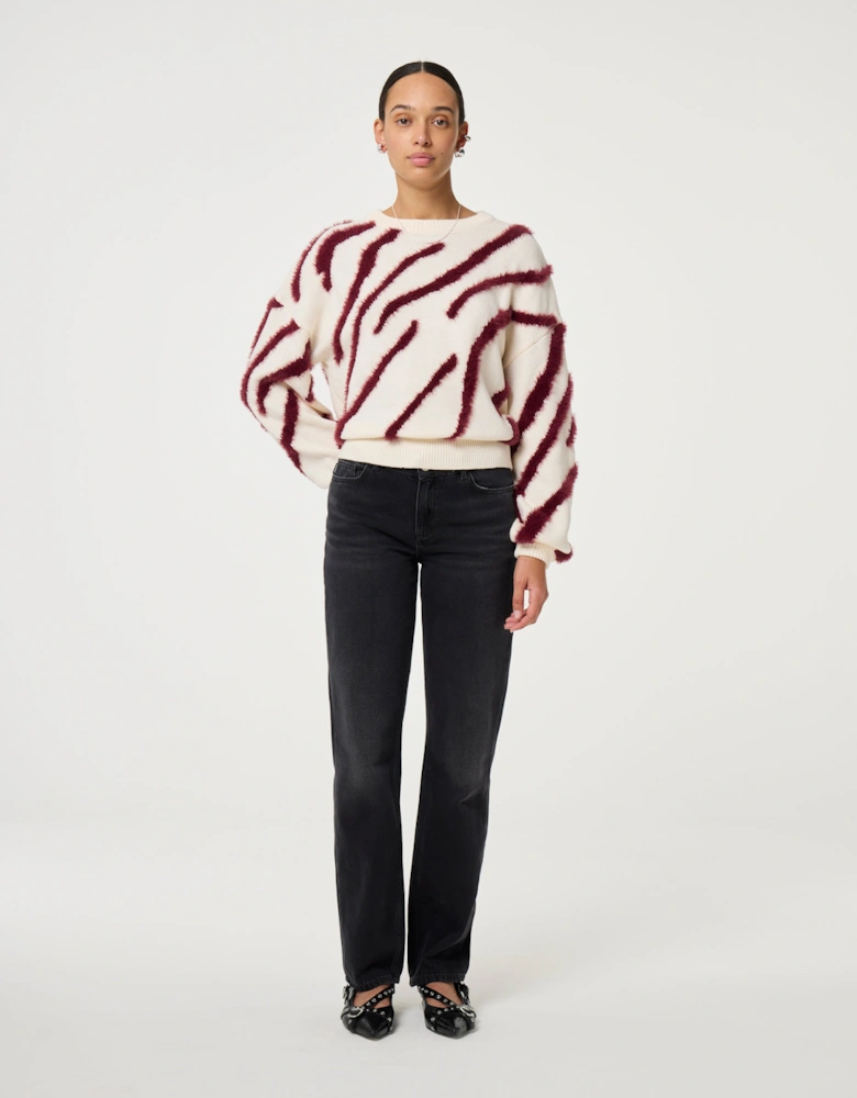 Zebra pullover