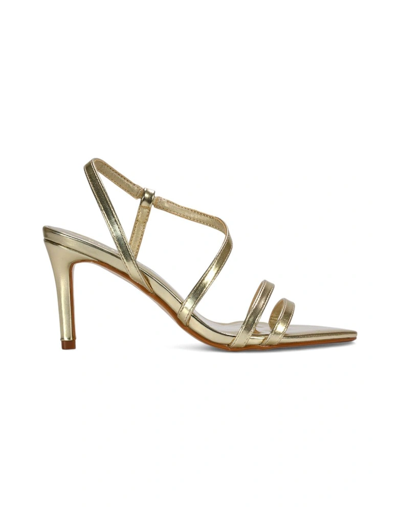 'Theodora' Strappy Pointed Toe Stiletto Heel Sandal Shoes