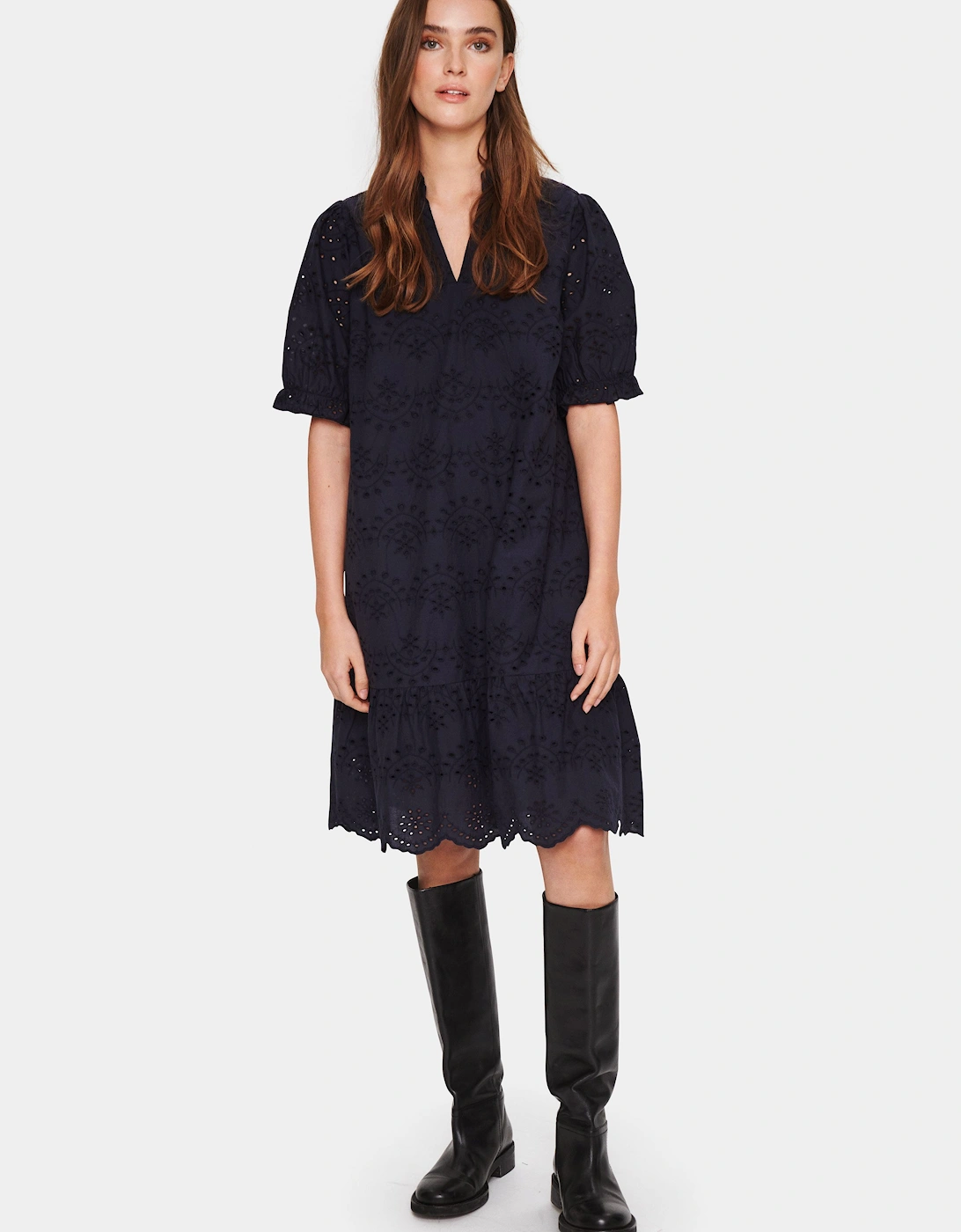 Geleksa Midi Dress Plain, 2 of 1