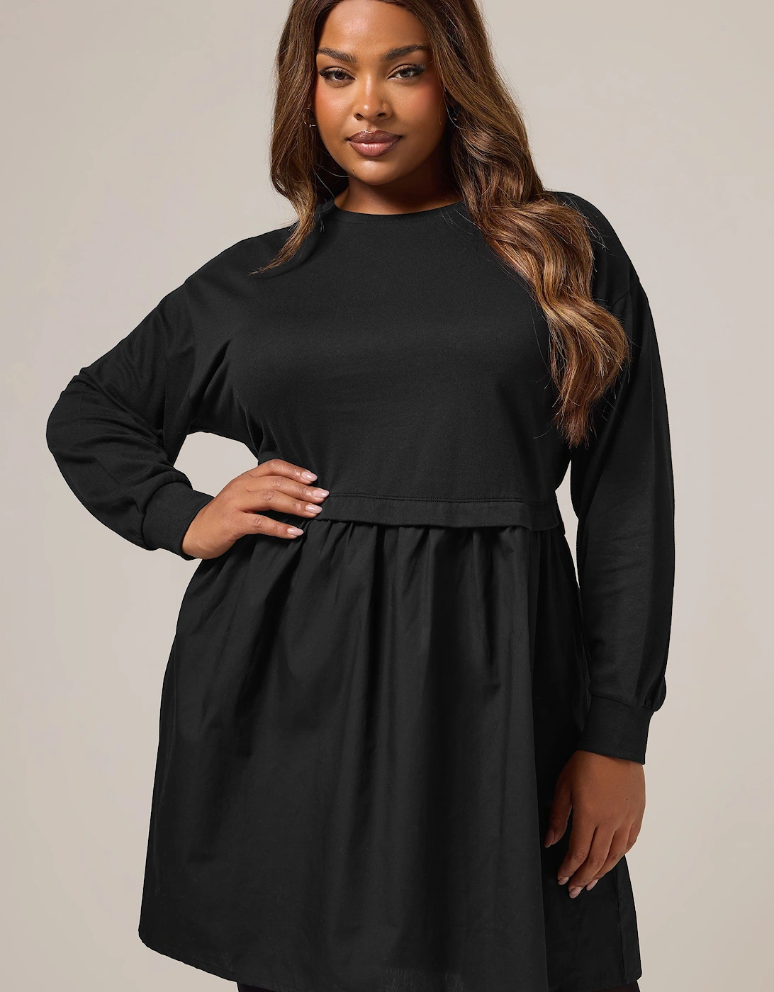 Poplin Jumper Dress, 2 of 1