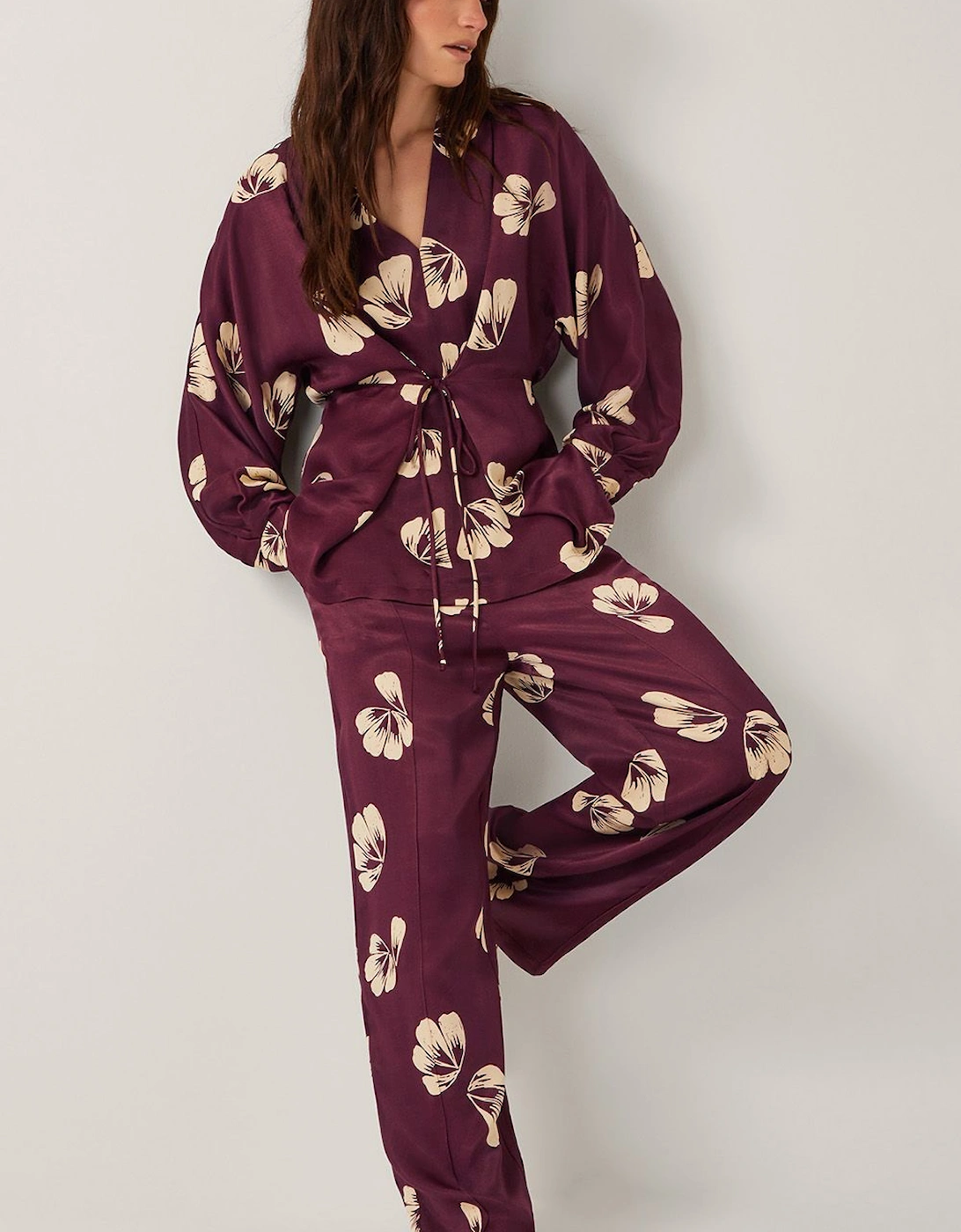 Roz Floral Wrap Top Red, 2 of 1
