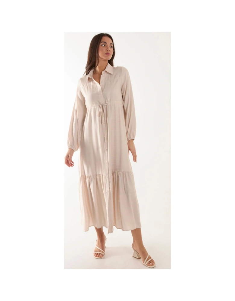 Belted Maxi Dress