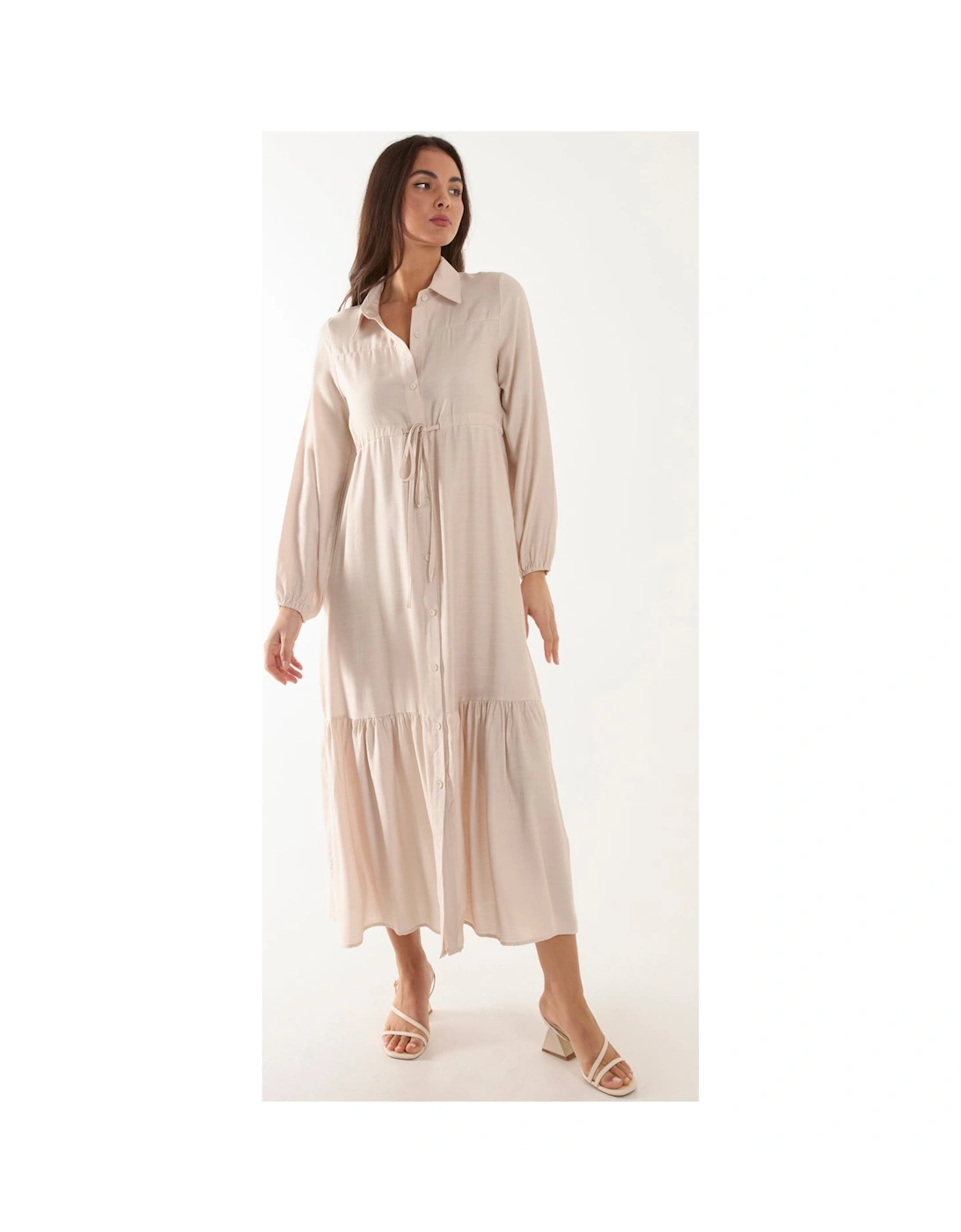 Belted Maxi Dress, 2 of 1