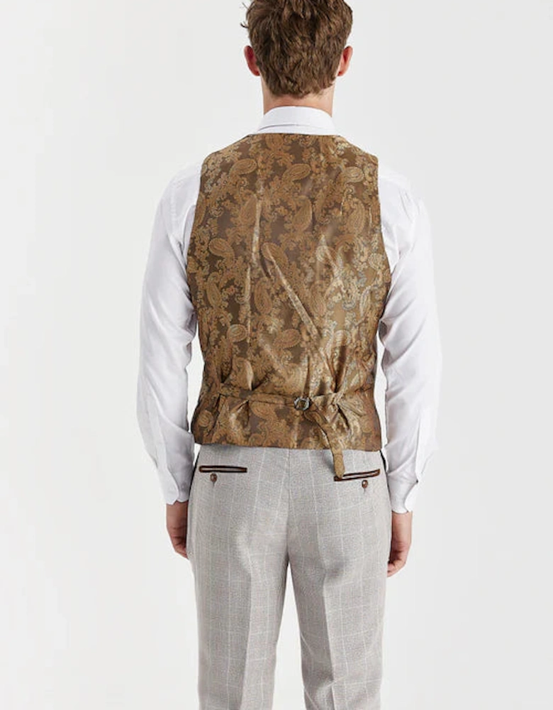 Leo Waistcoat - Beige