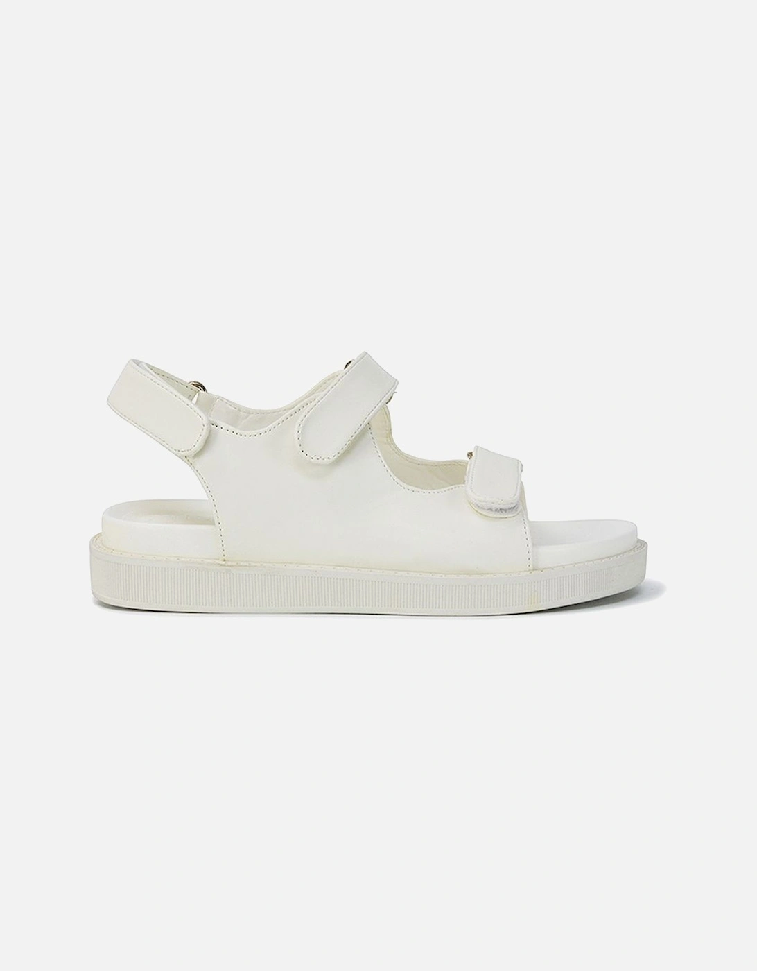 'Asher' Double Strap Flat Platform Heel Dad Sandals, 2 of 1