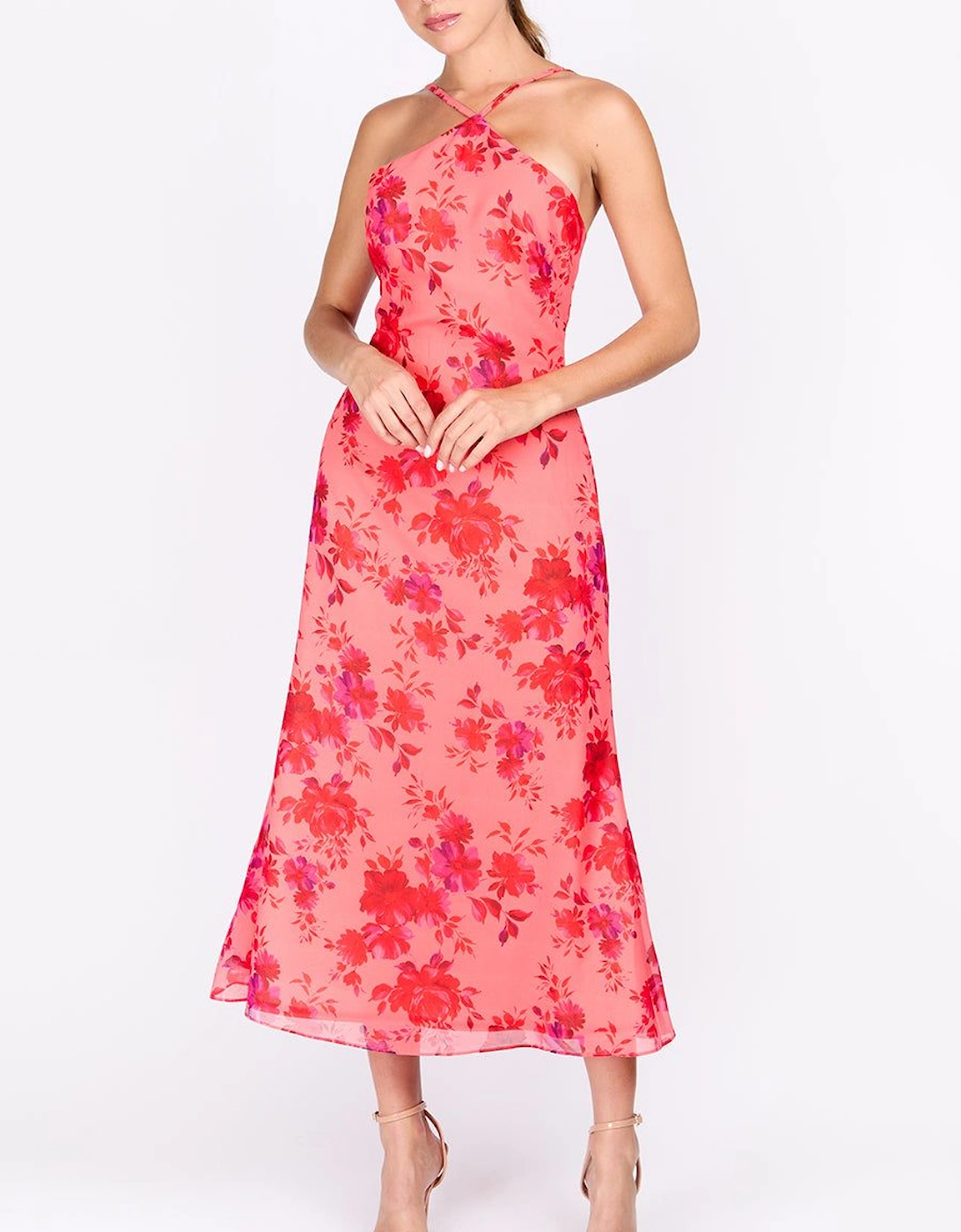 iSKA Floral Print Midi Dress, 2 of 1