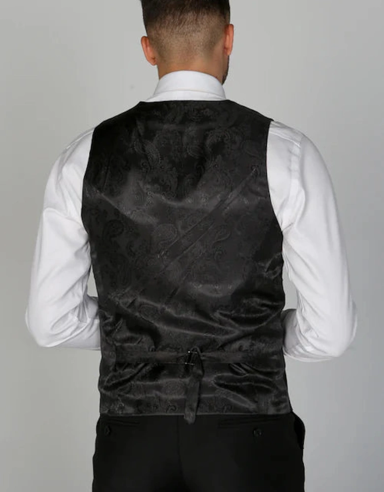 Parker Waistcoat - Black