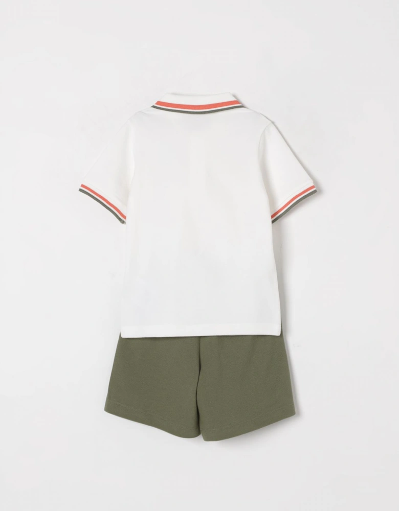 Kids Polo Shirt and Shorts Set
