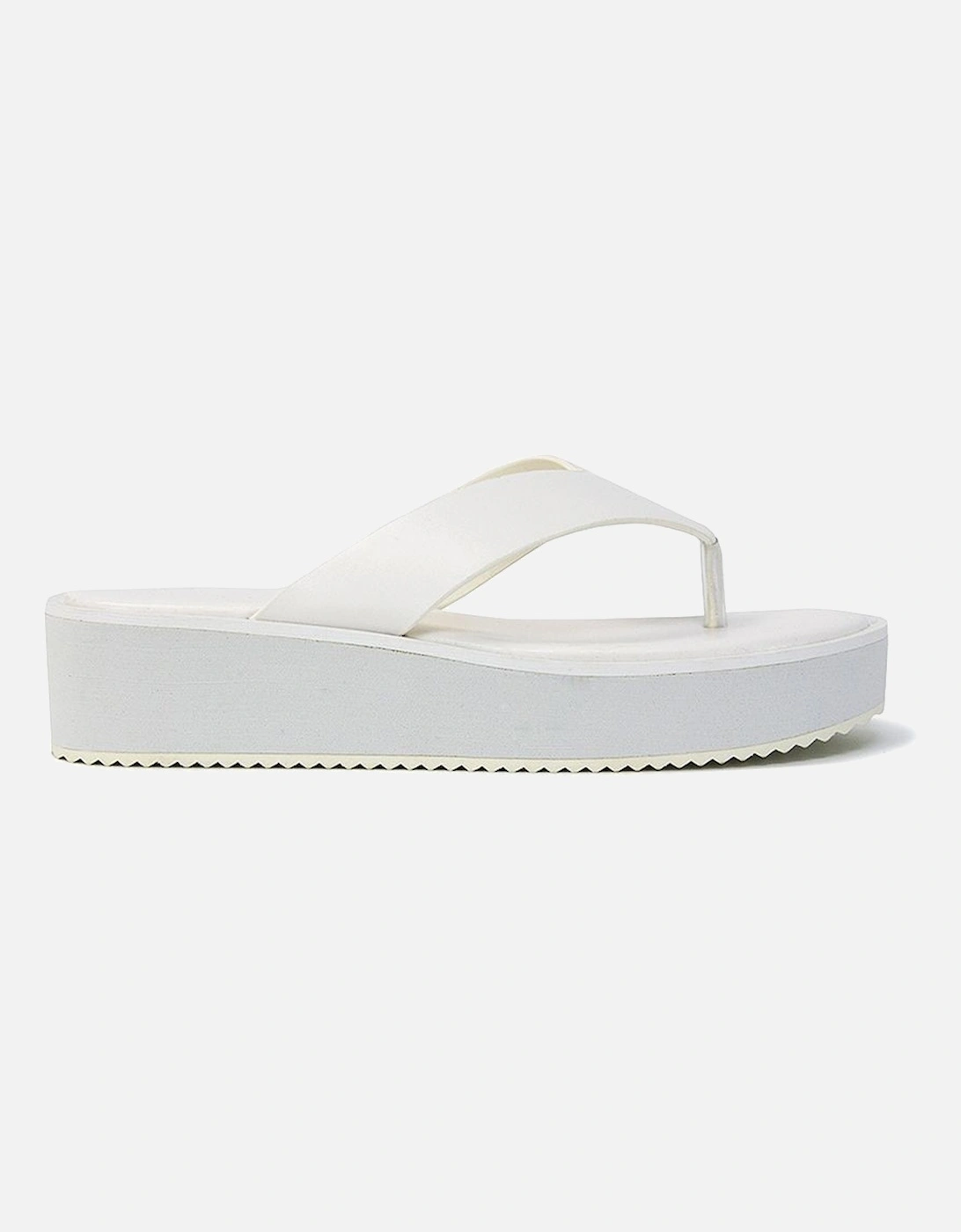 'Tammi' Thong Strap Flatform Flip Flop Sandal Slides, 2 of 1
