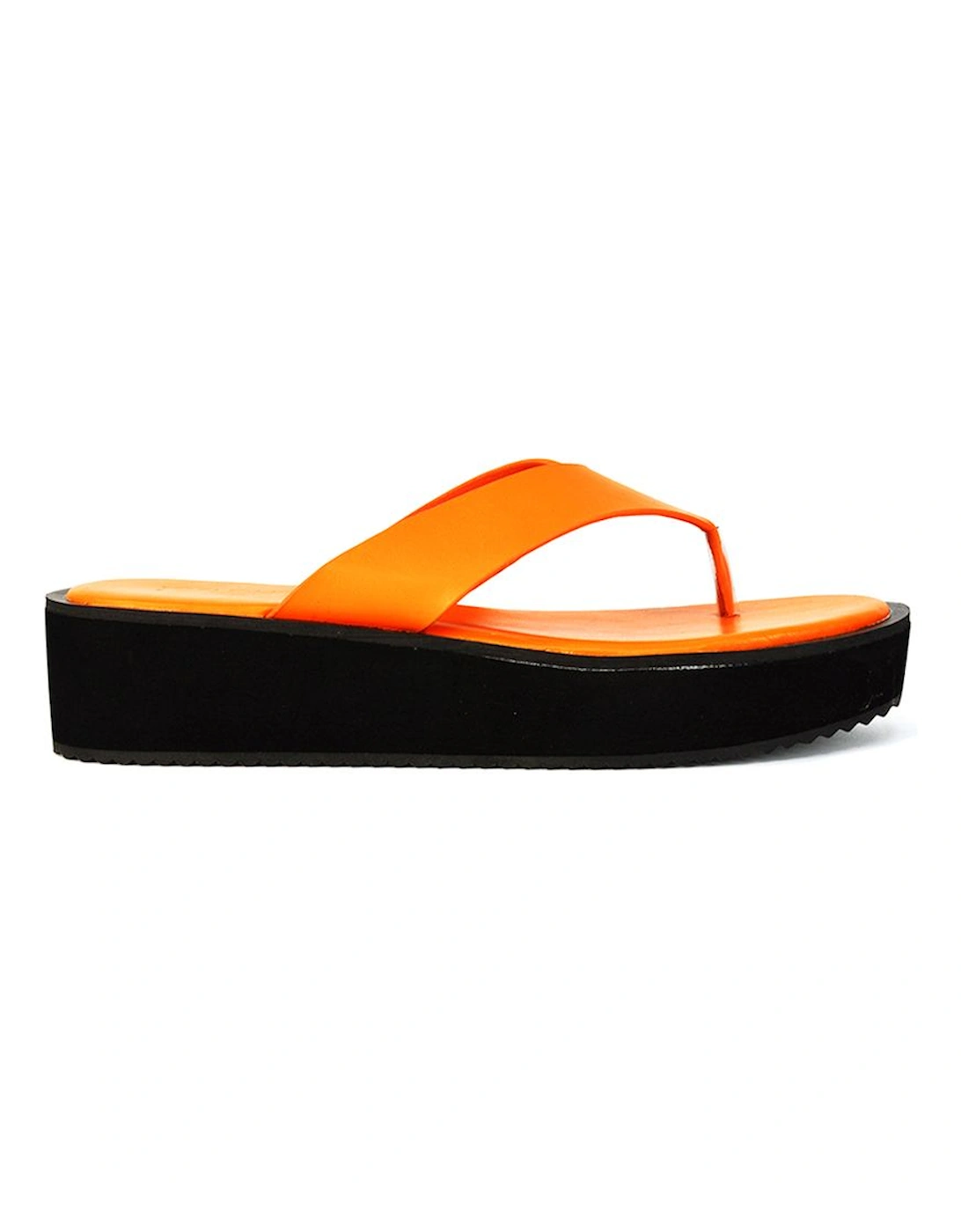 'Tammi' Thong Strap Flatform Flip Flop Sandal Slides, 2 of 1