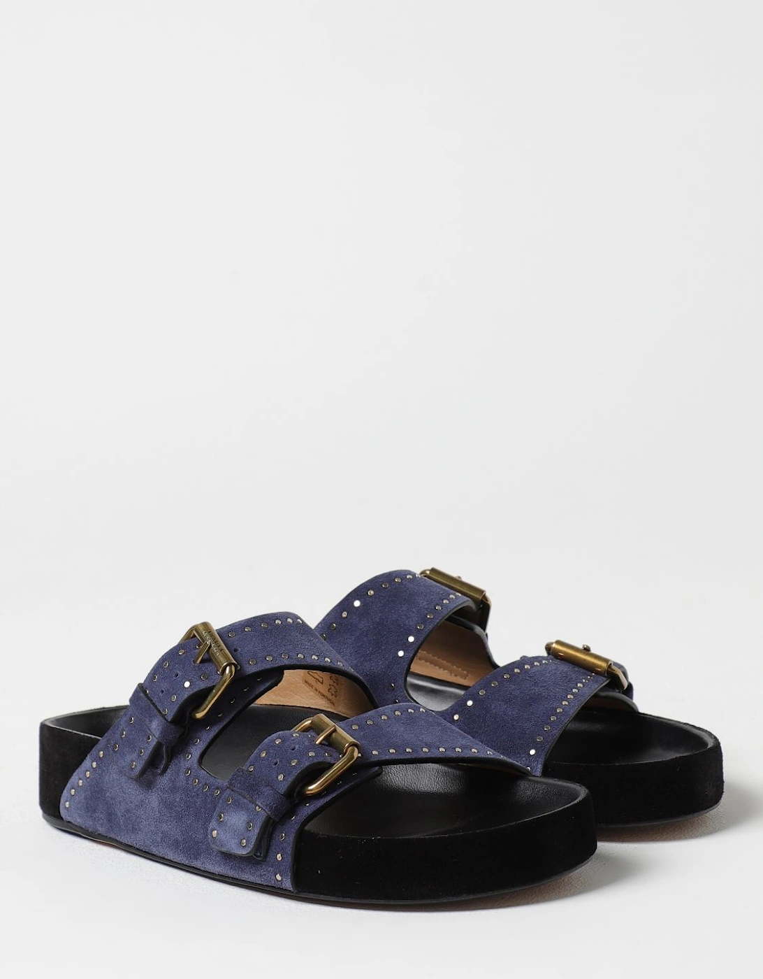 Dany Studded Suede Sandals