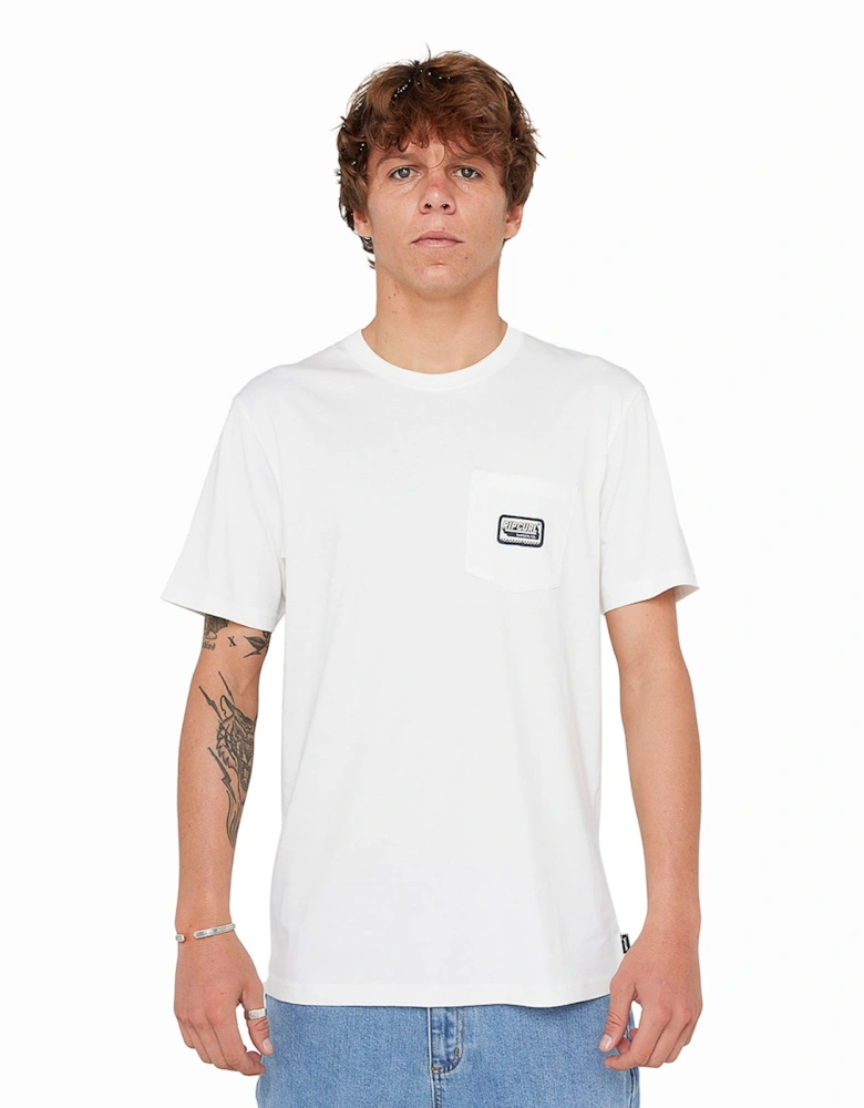 Rip Curl Mens Sportline Badge Graphic Short Sleeve T-Shirt