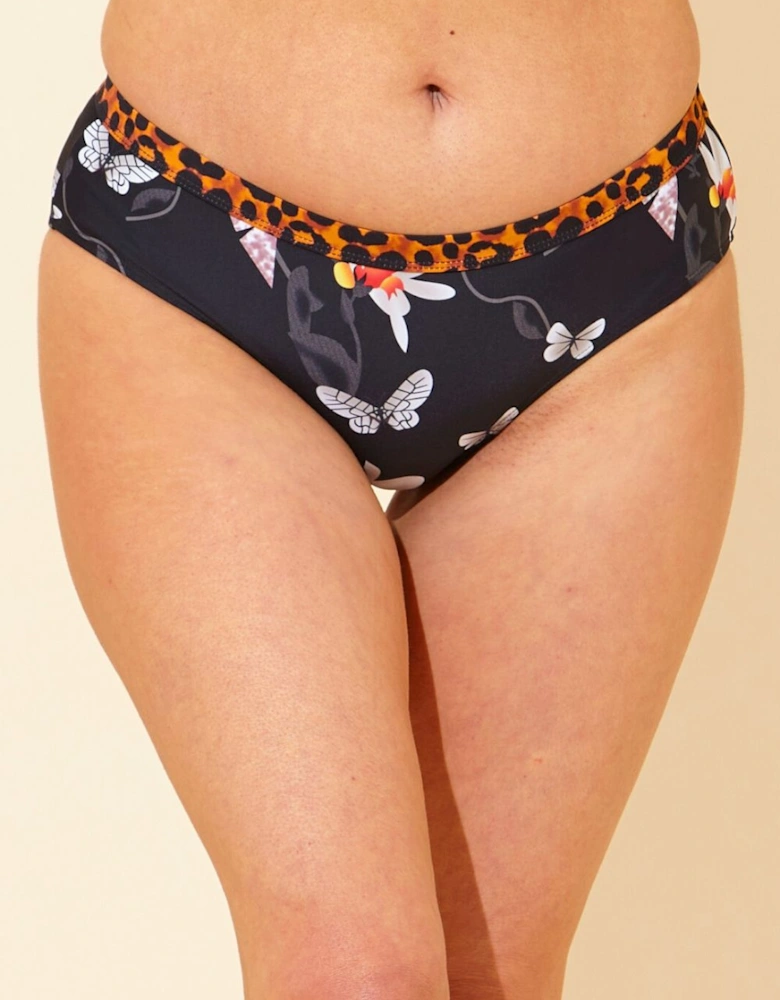 Contrast Trim Bikini Brief