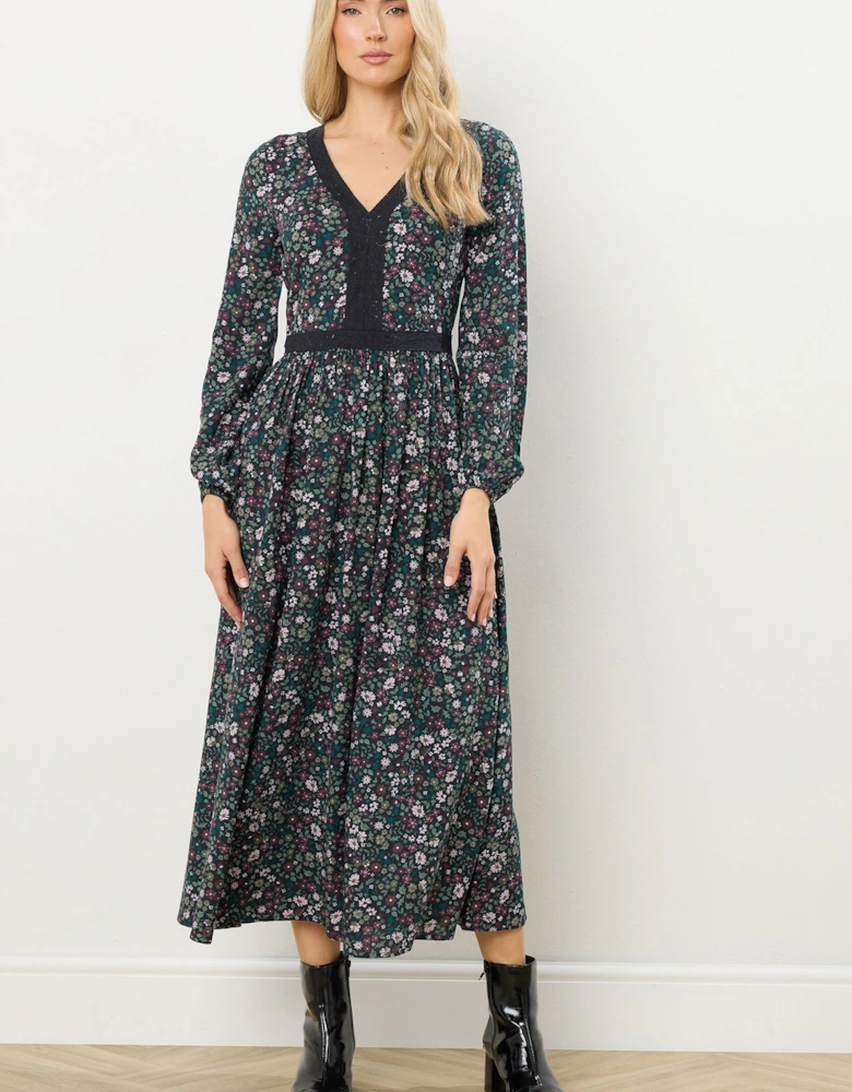 Tall Ditsy Floral Maxi Dress