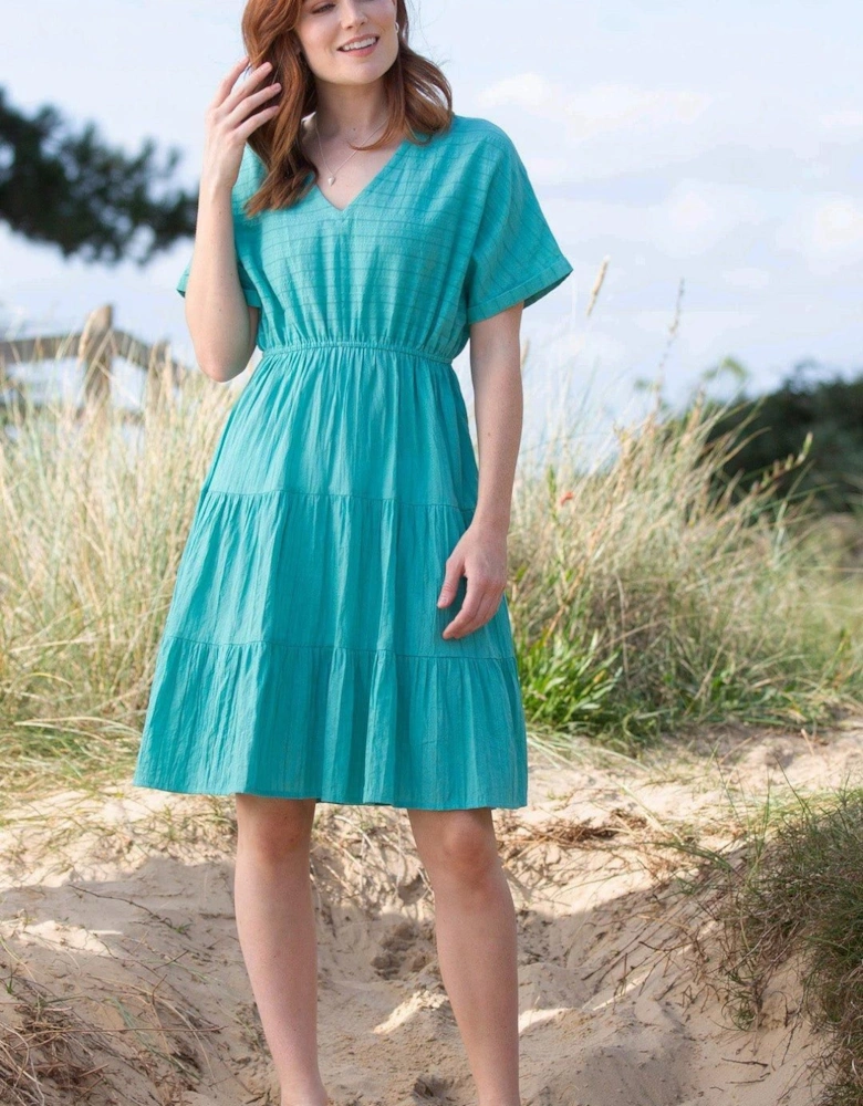 Pimperne Jacquard Stripe Dress