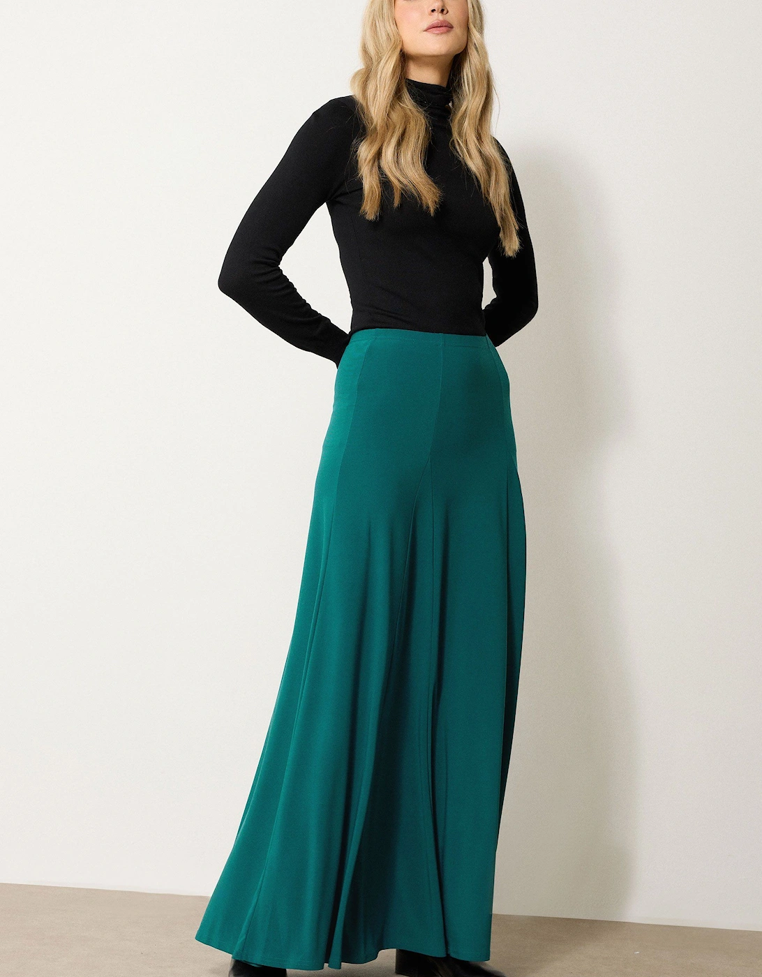 Tall Godet Maxi Skirt, 2 of 1