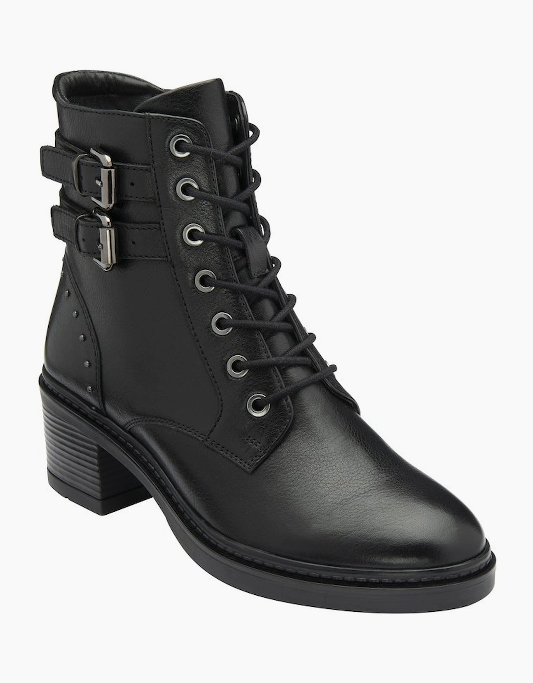 Lotus Women's Black Parton Ankle Boots - Size: 5