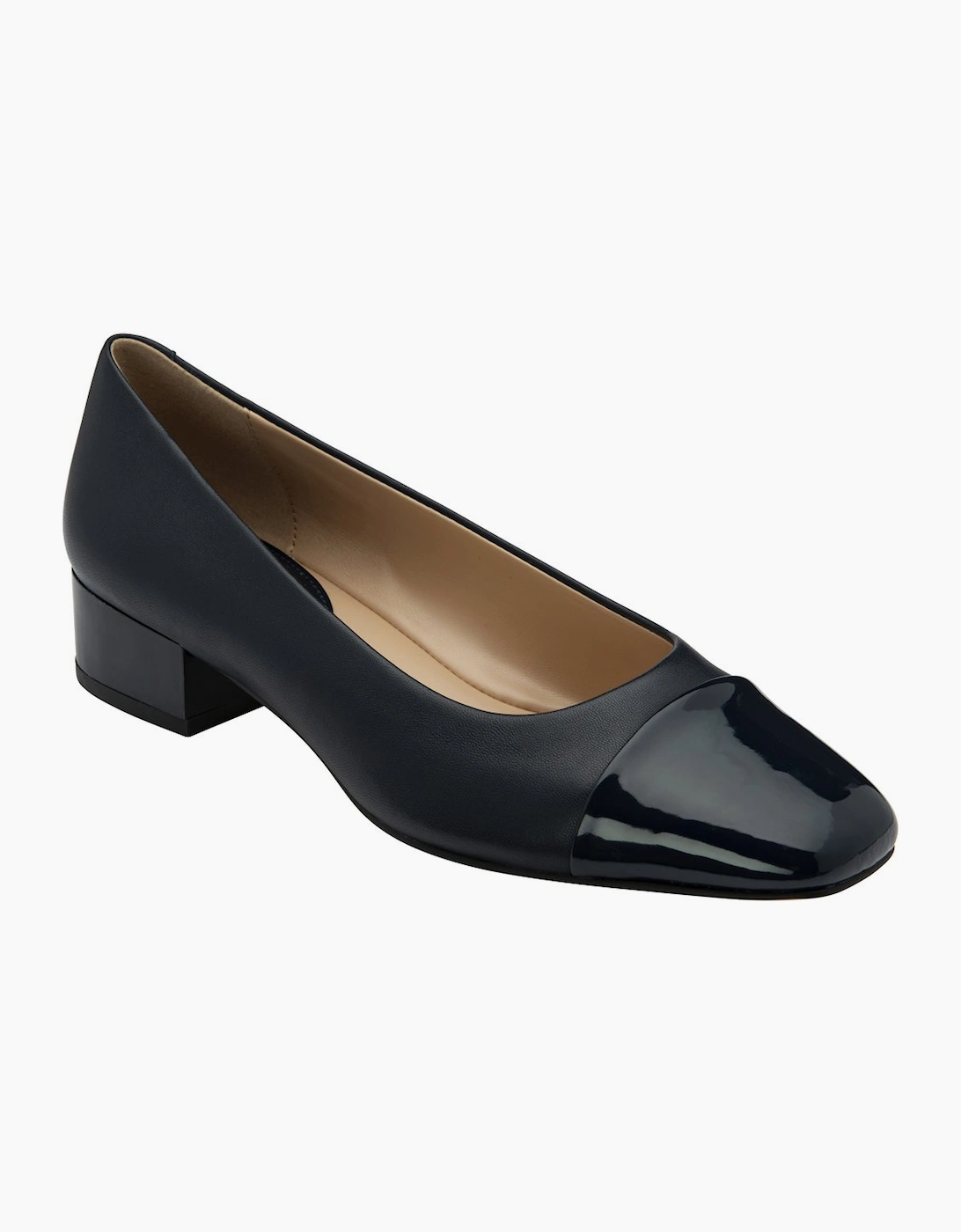 Lotus Women's Navy Joyce Court Shoes - Size 6
