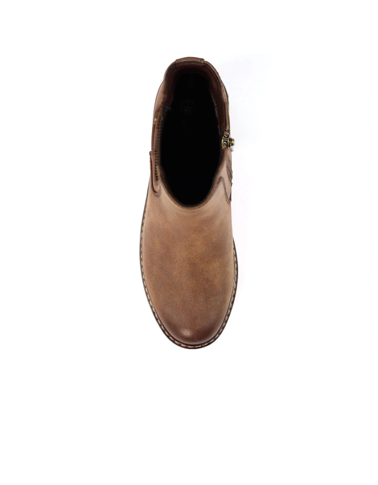 Connie Womens Wedge Ankle Boots