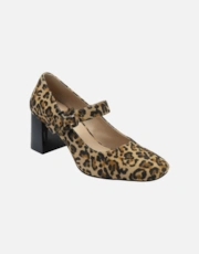 Leopard Suede