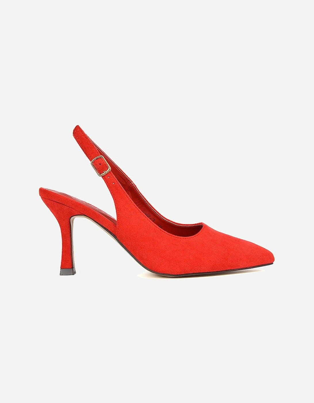 'Valerie' Stiletto High Heel Closed Toe Slingback Court Shoes, 2 of 1