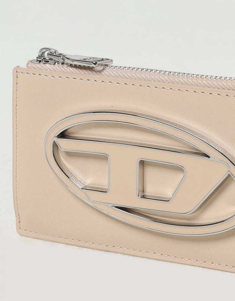 Zip Around Wallet Metal Logo