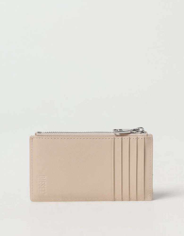 Zip Around Wallet Metal Logo