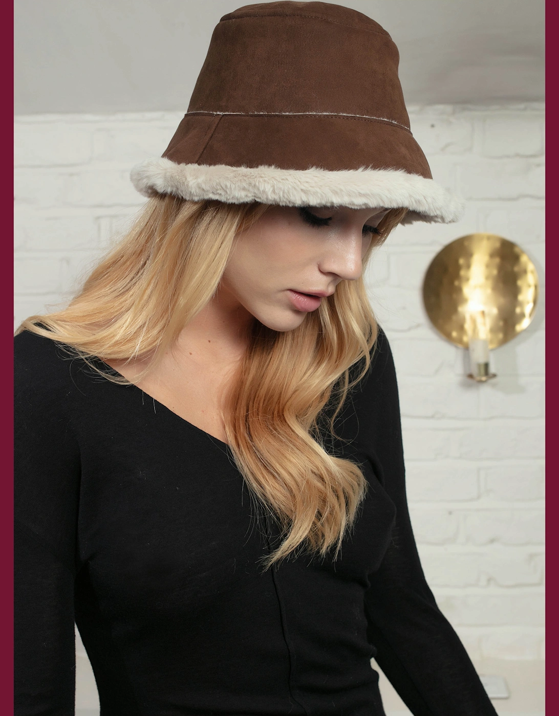 Oakham Bucket Hat In Chocolate, 4 of 3