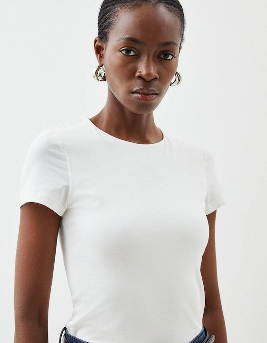 Stretch Cotton T-Shirt, 5 of 4