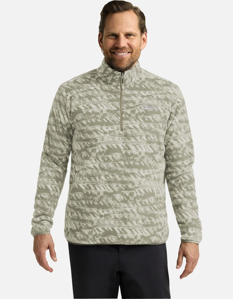 Mens Big Sky Half Zip Fleece