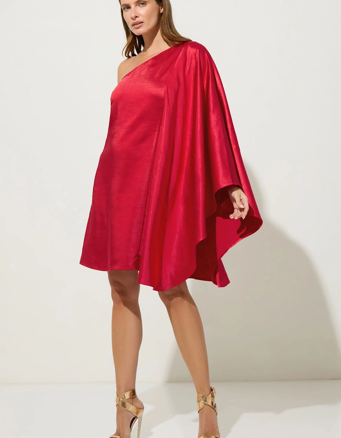 Asymmetric Mini Dress, 2 of 1