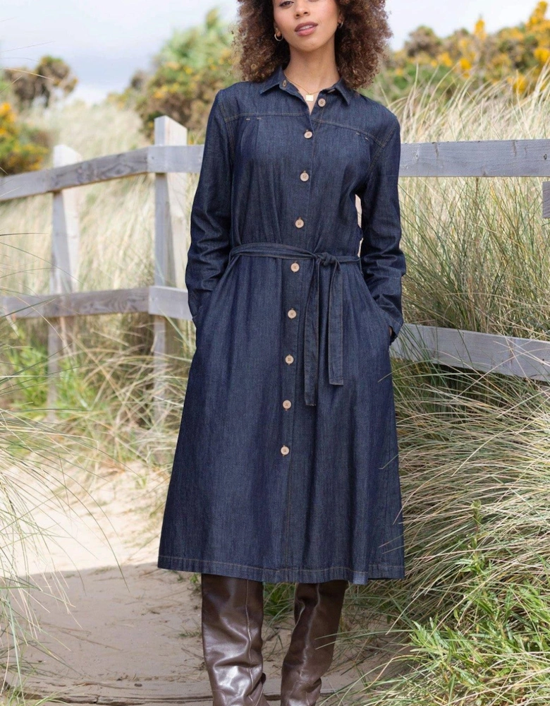 Lillington Organic Cotton Denim Dress