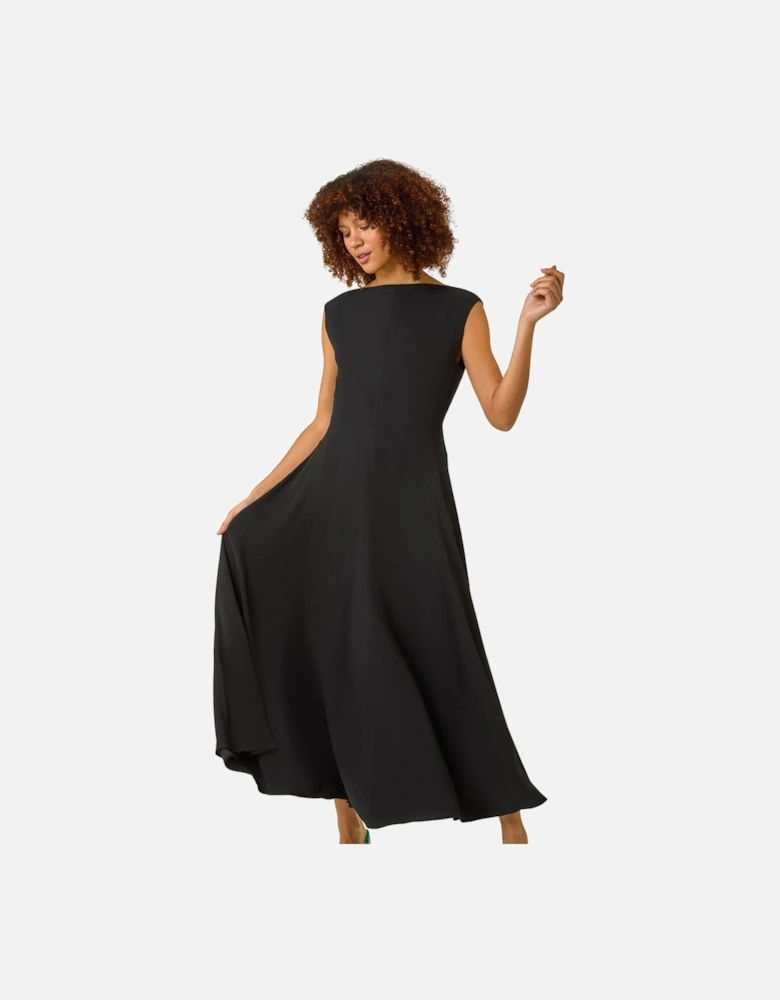 Fit & Flare Midi Dress