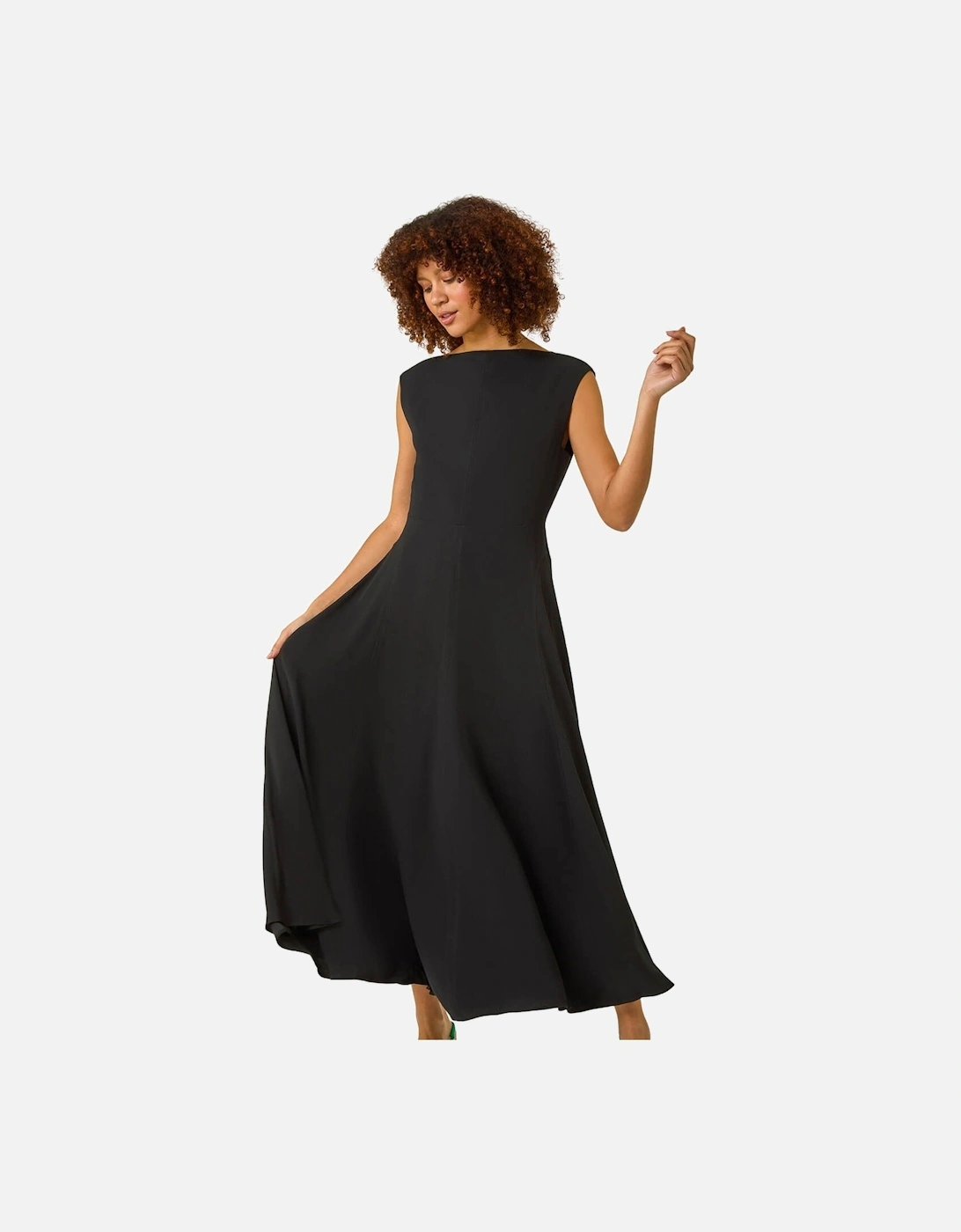 Fit & Flare Midi Dress, 2 of 1