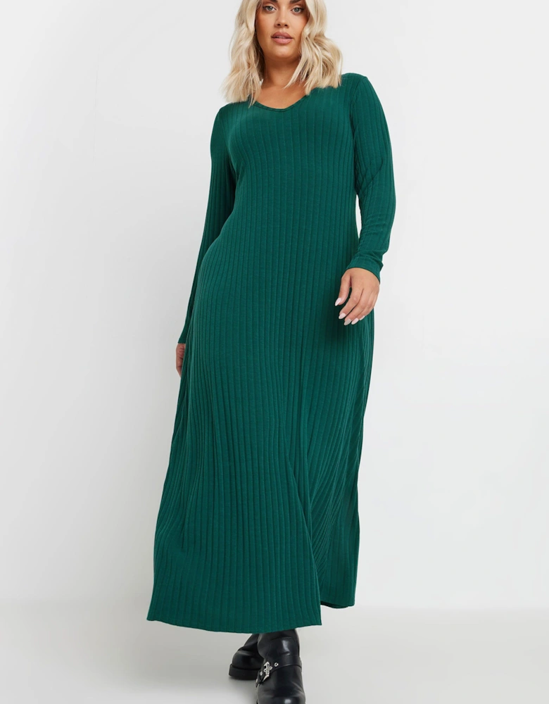 Ribbed Maxi Dress