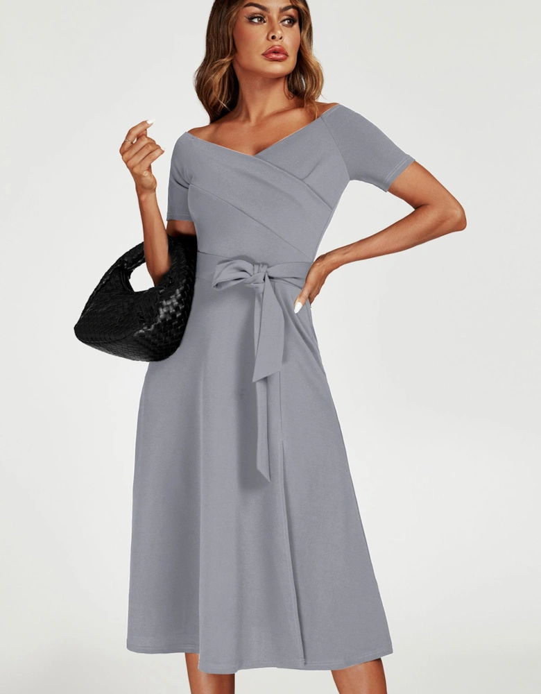 Bardot Midi Dress
