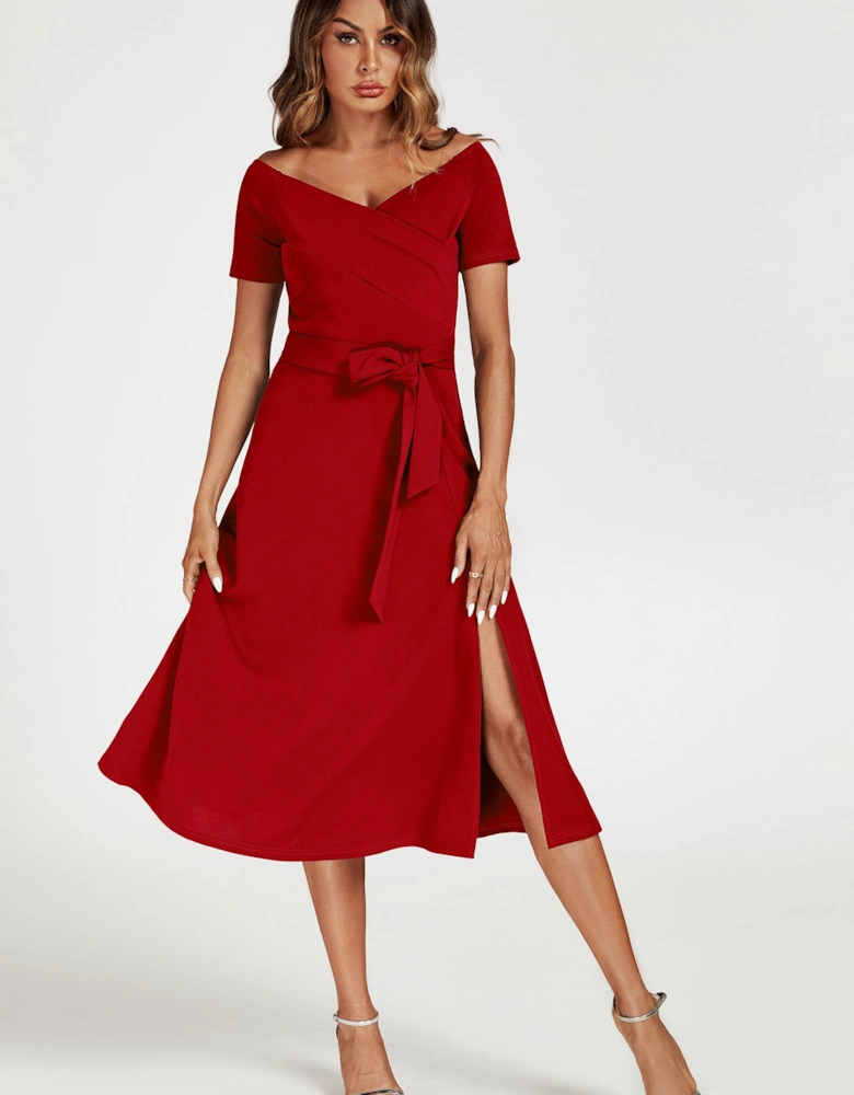 Bardot Midi Dress