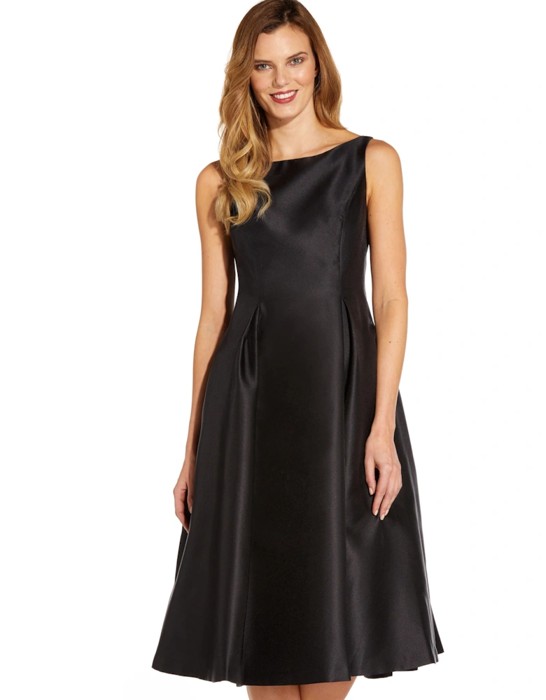 Sleeveless Tea Length Dress