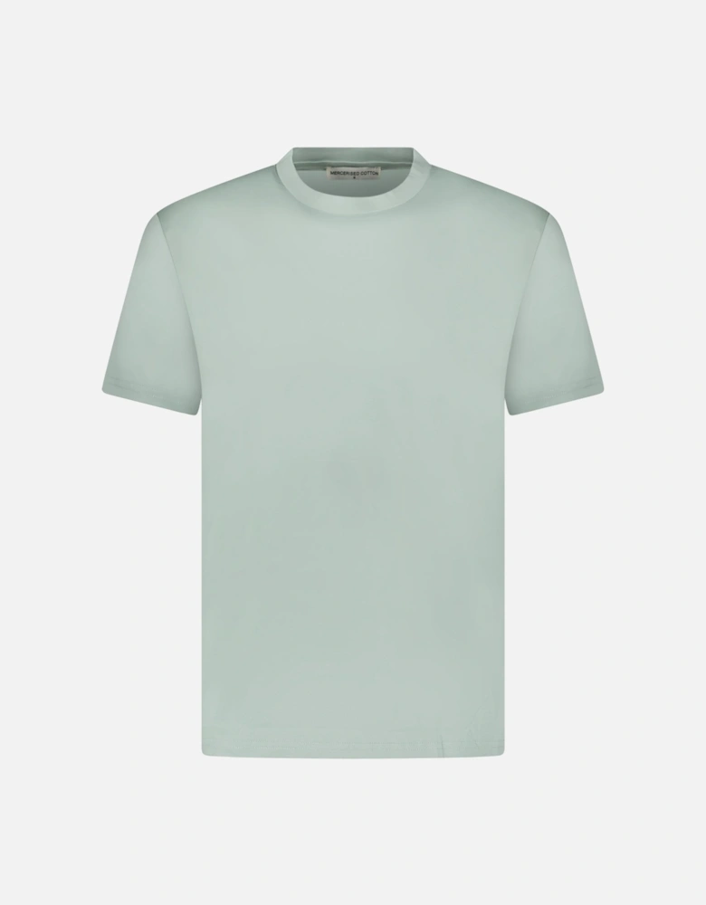Plain Label Mercerized Cotton T-Shirt Mint