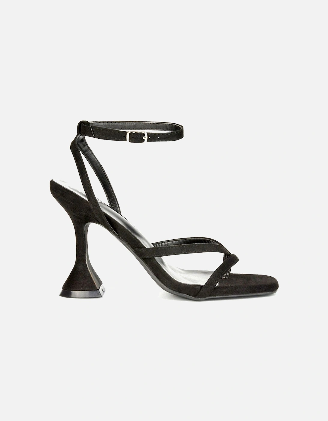 'Joni' Strappy Square Toe  Sculptured High Heel Sandals, 2 of 1