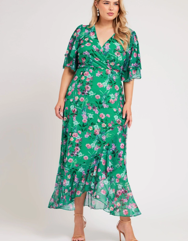 Wrap Maxi Dress