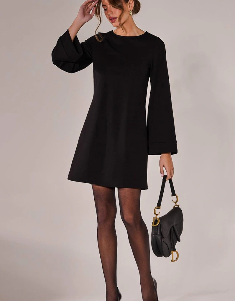 Long Sleeve Tunic Mini Dress
