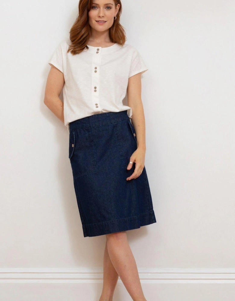 Stalbridge Denim Skirt