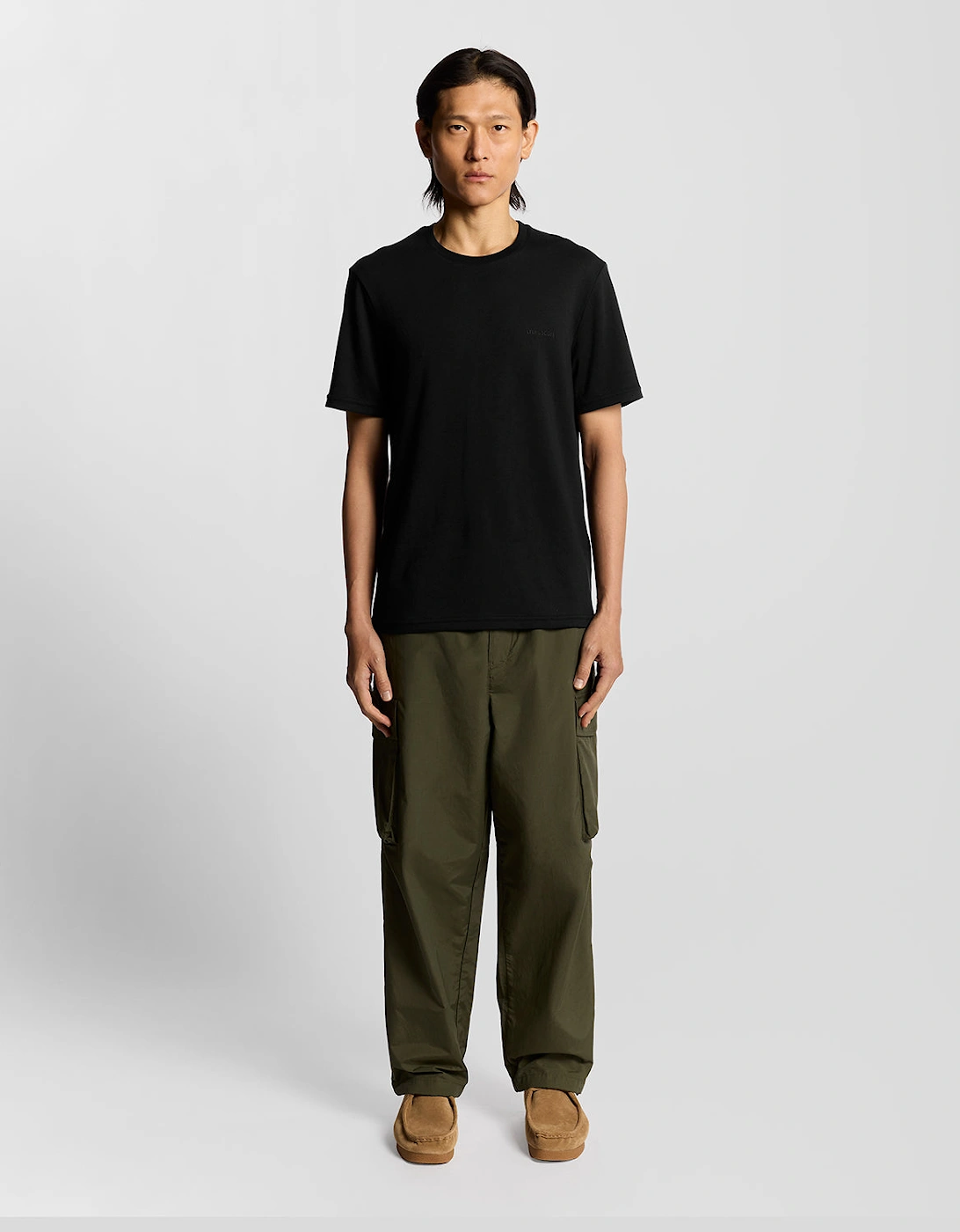 Text Logo Interlock T-Shirt