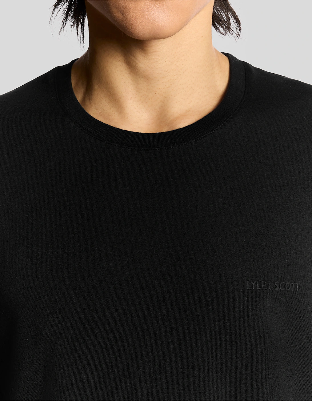 Text Logo Interlock T-Shirt